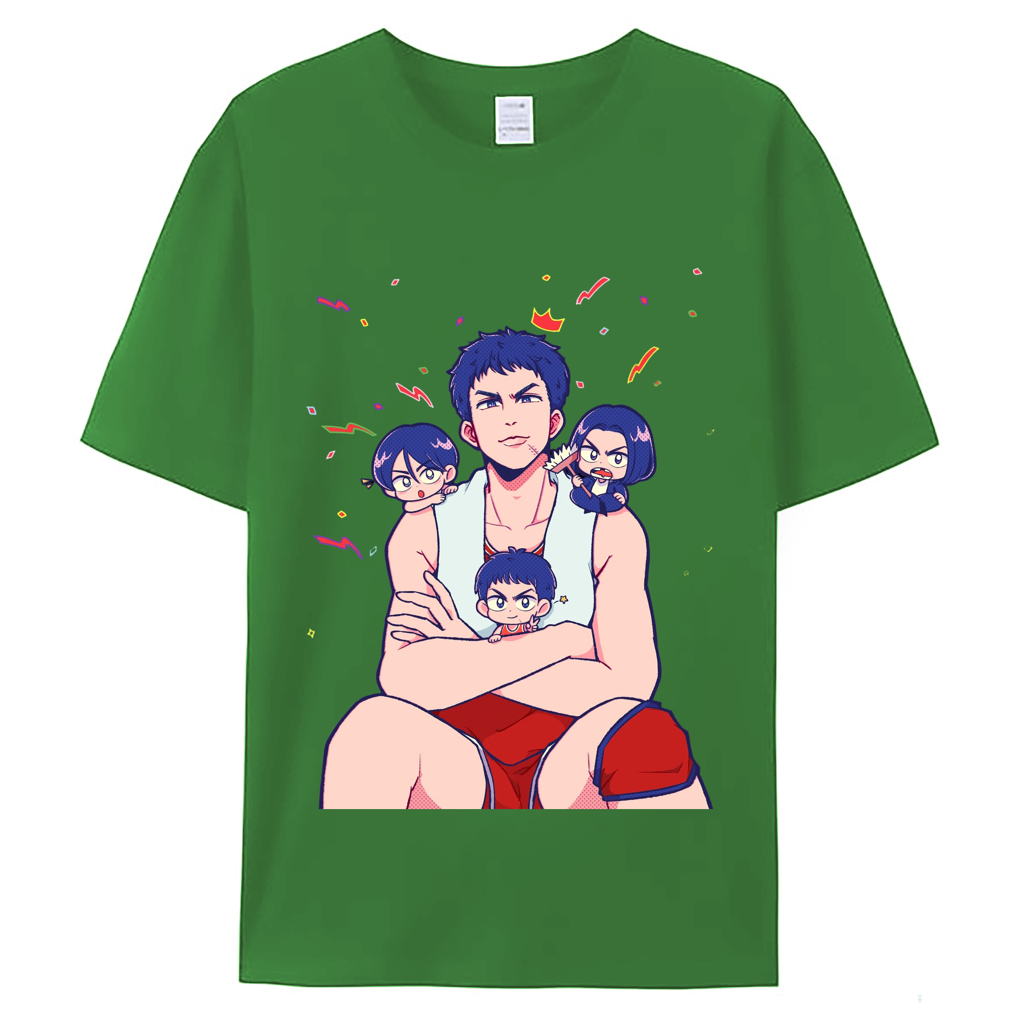 （画像用） SLAM DUNK／スラムダンク レディースカジュアルプリントTシャツ（綿100％）